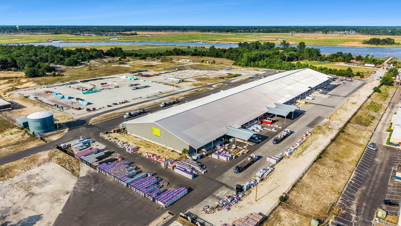 Aerial view of 2830 US-421, Wilmington, NC